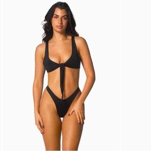 437 The Kenzie Tie Bikini Top